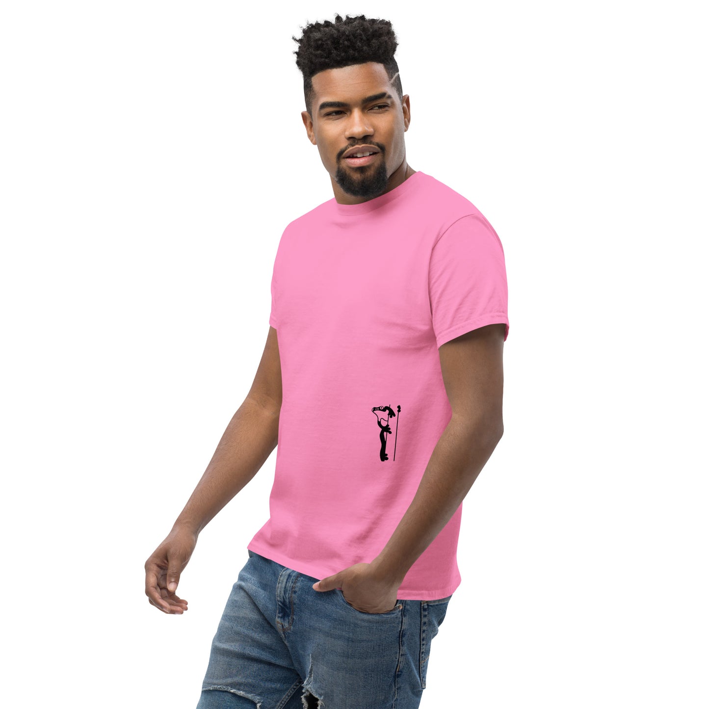 shirt klassisch - sei gut...(schwarze edition)