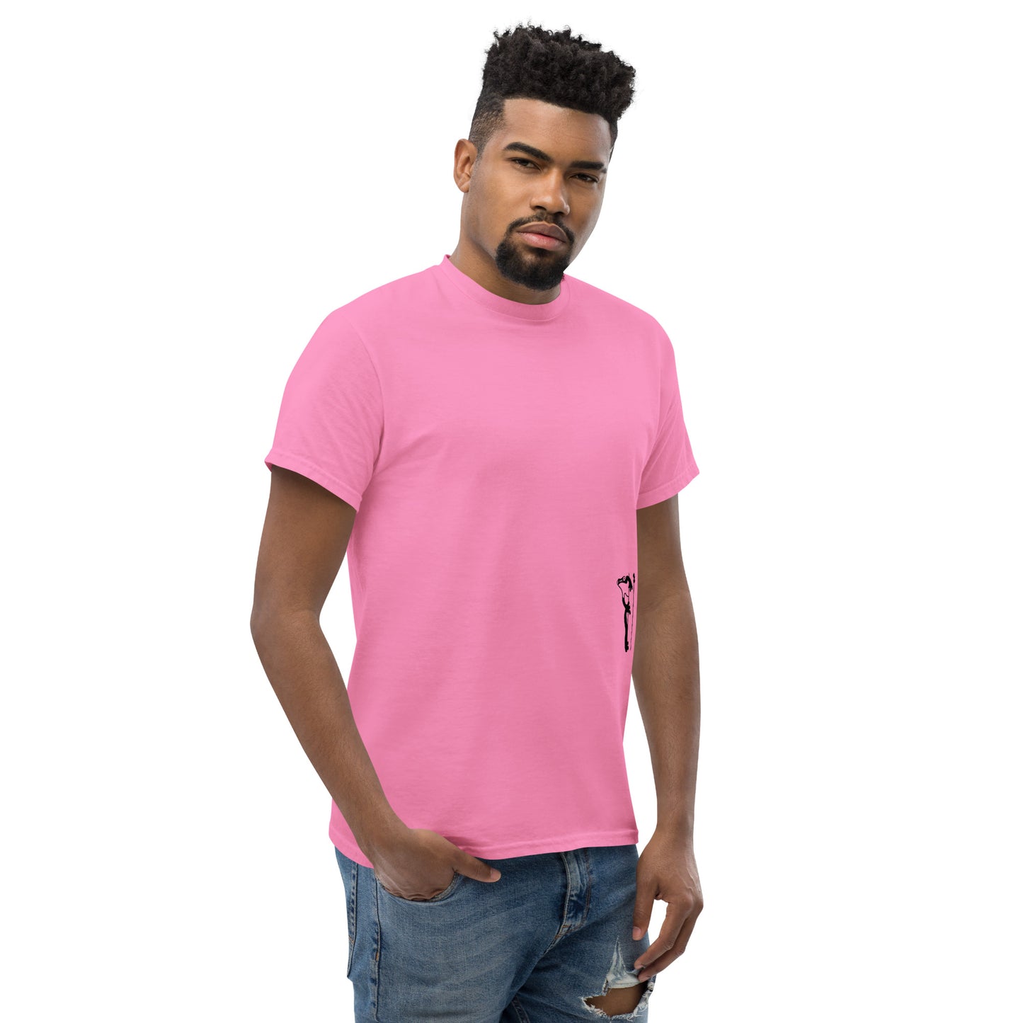 shirt klassisch - sei gut...(schwarze edition)