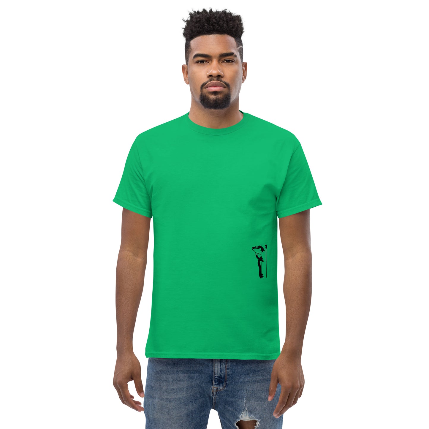 shirt klassisch - sei gut...(schwarze edition)