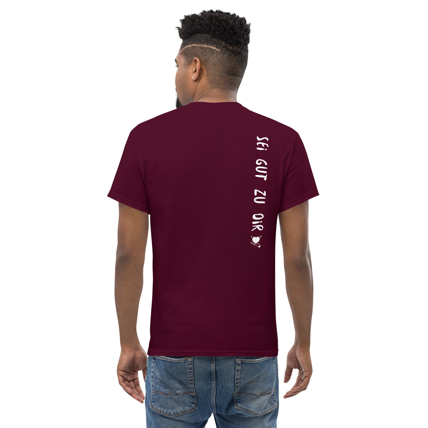 shirt klassisch - sei gut...(weiße edition)