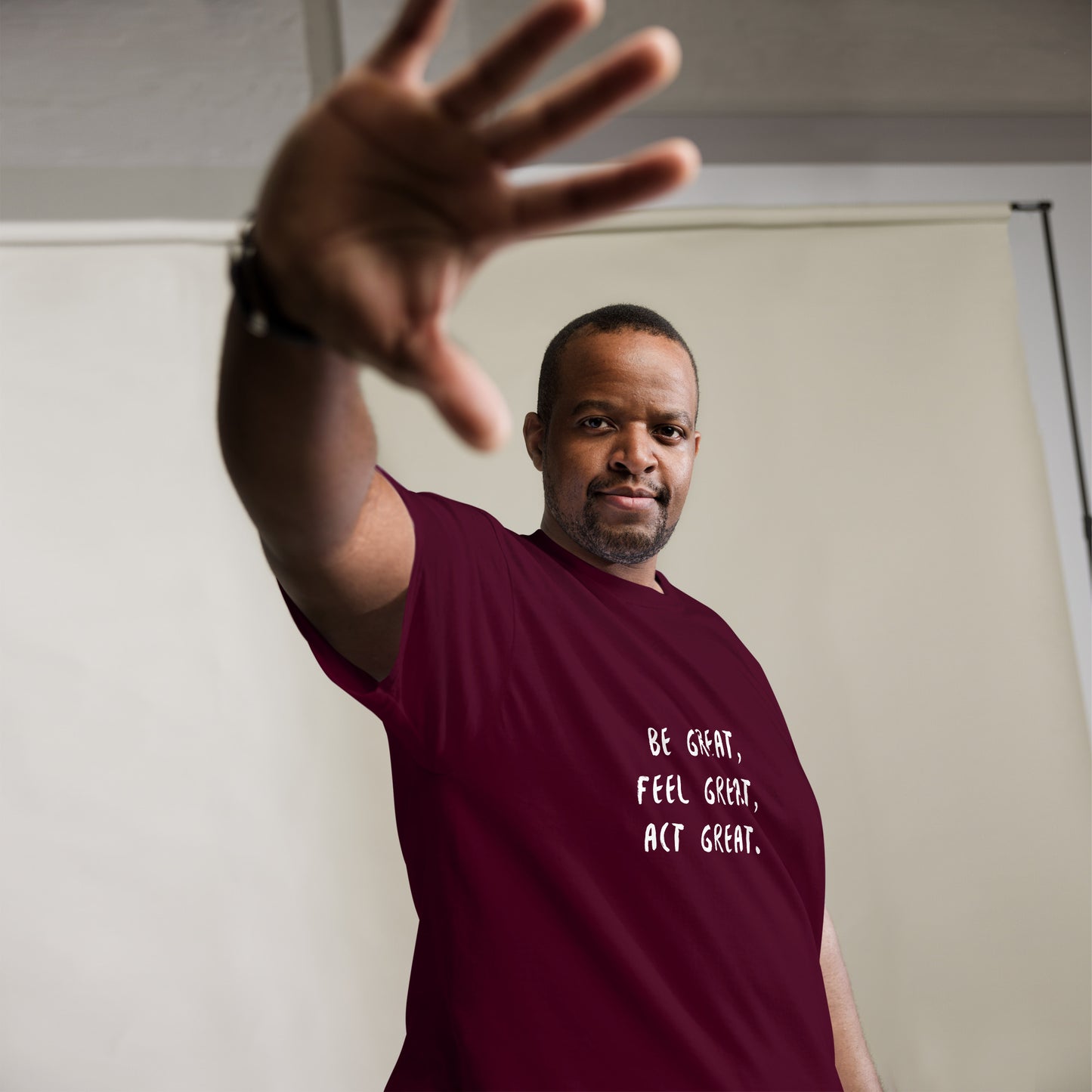 shirt klassisch - be great...