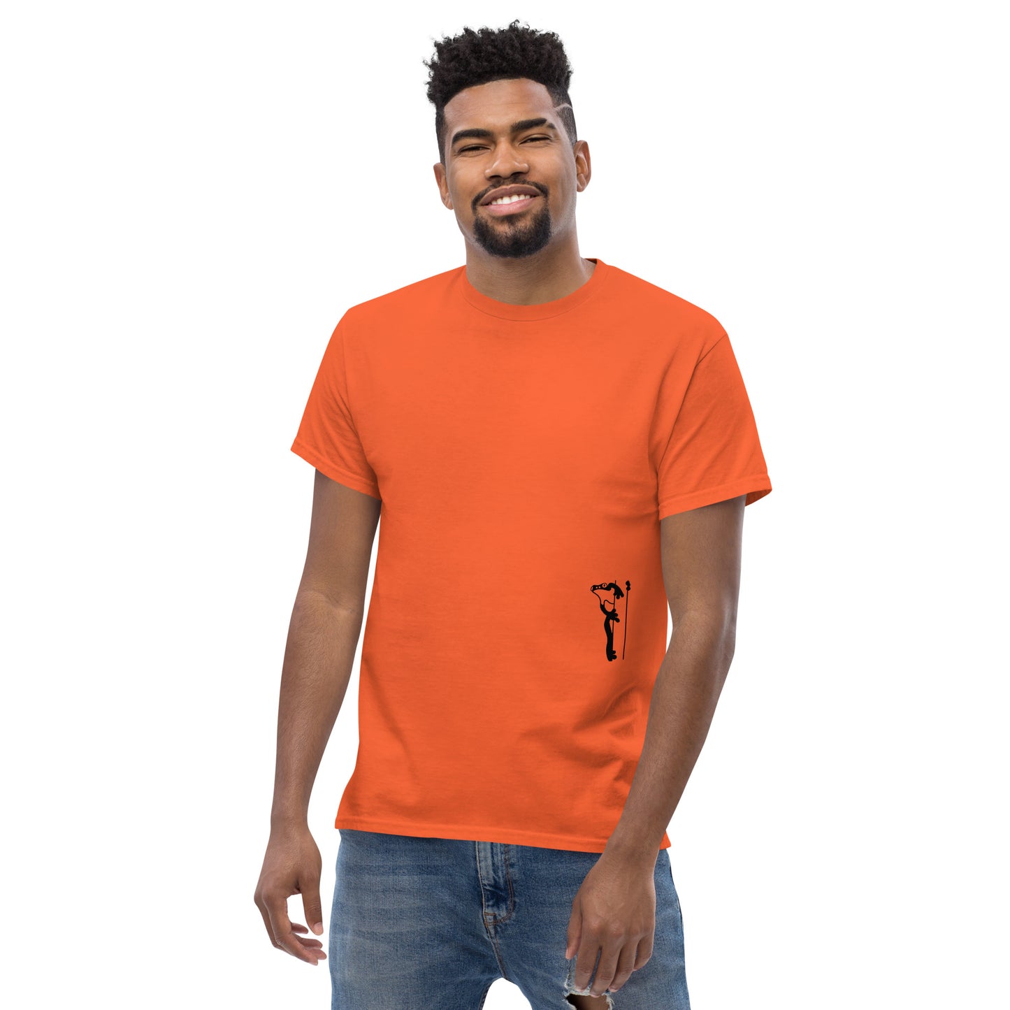 shirt klassisch - sei gut...(schwarze edition)