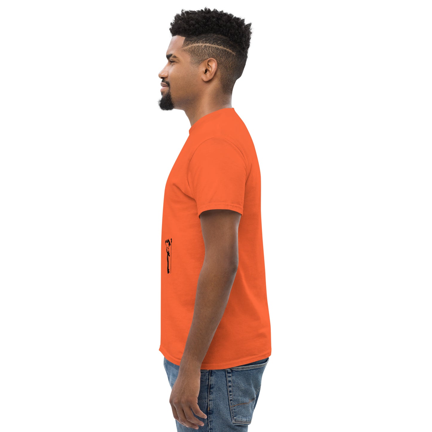 shirt klassisch - sei gut...(schwarze edition)