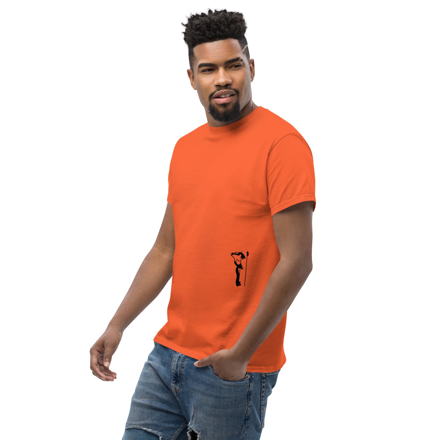 shirt klassisch - sei gut...(schwarze edition)