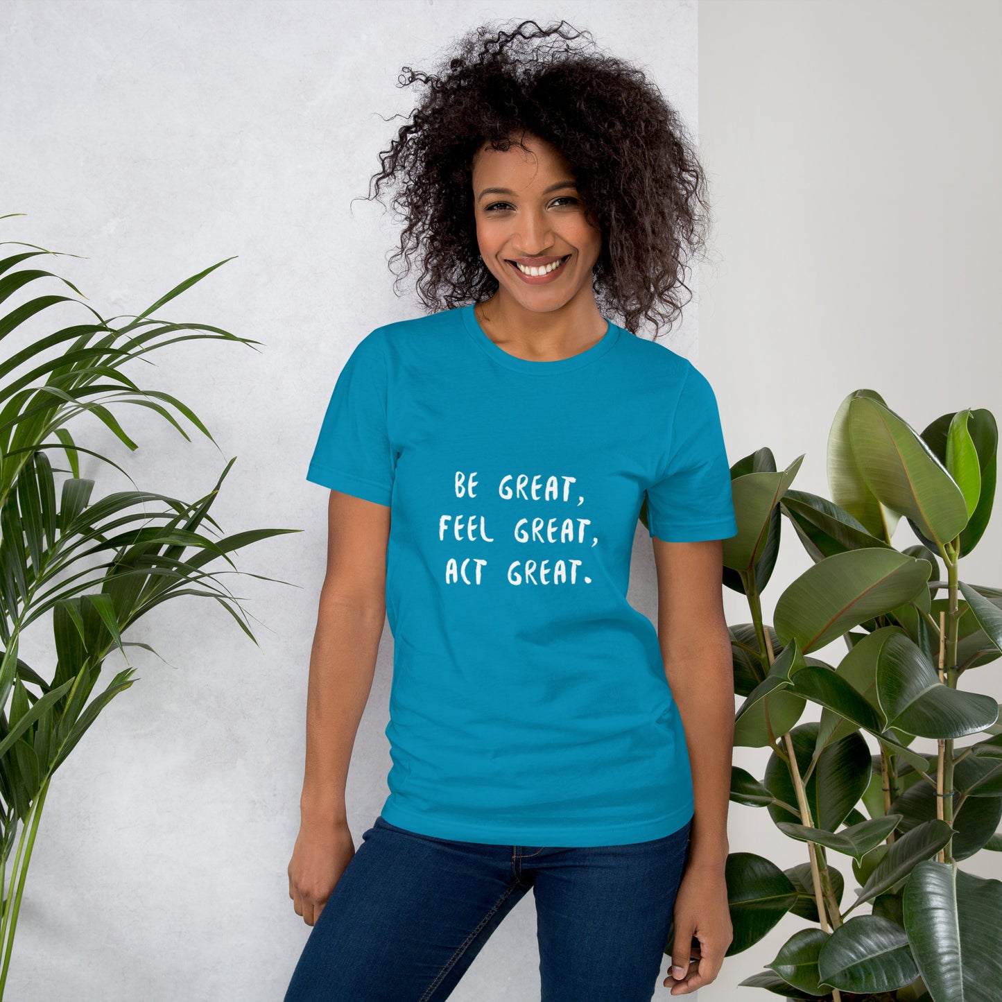 shirt klassisch - be great...