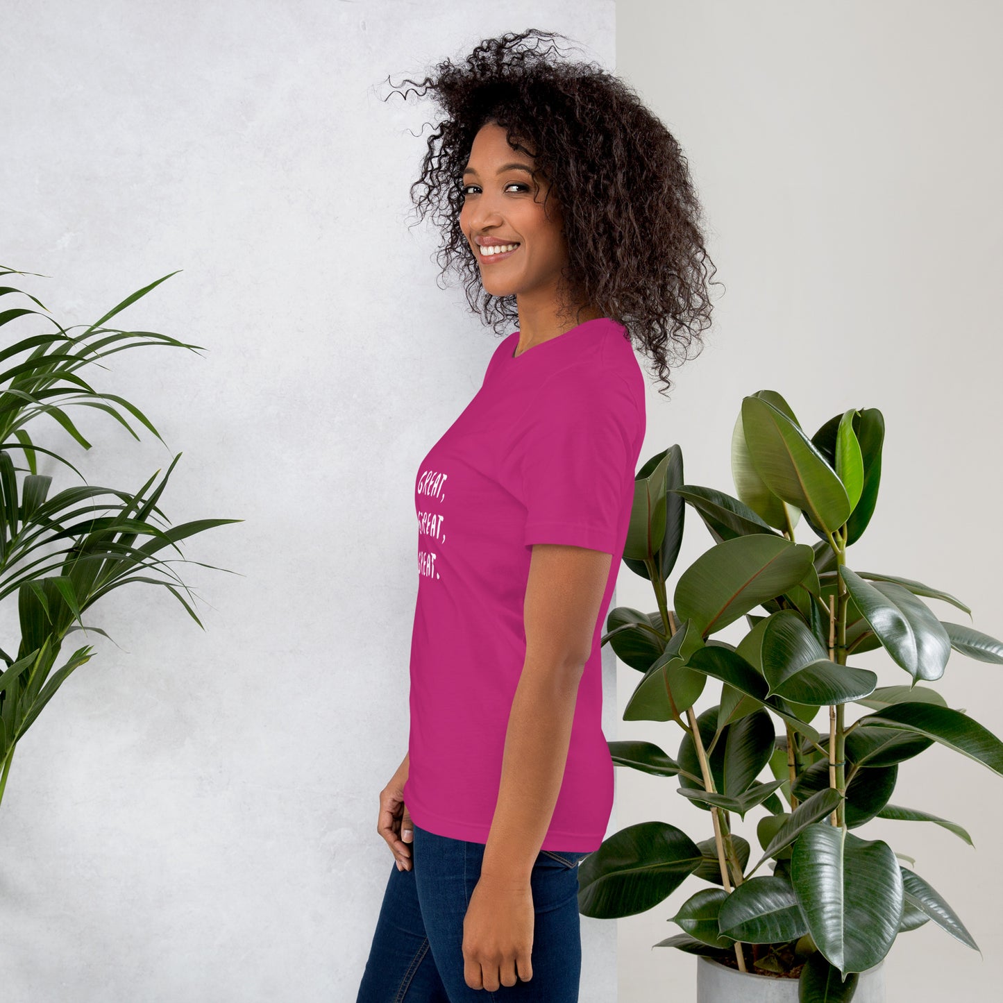 shirt klassisch - be great...