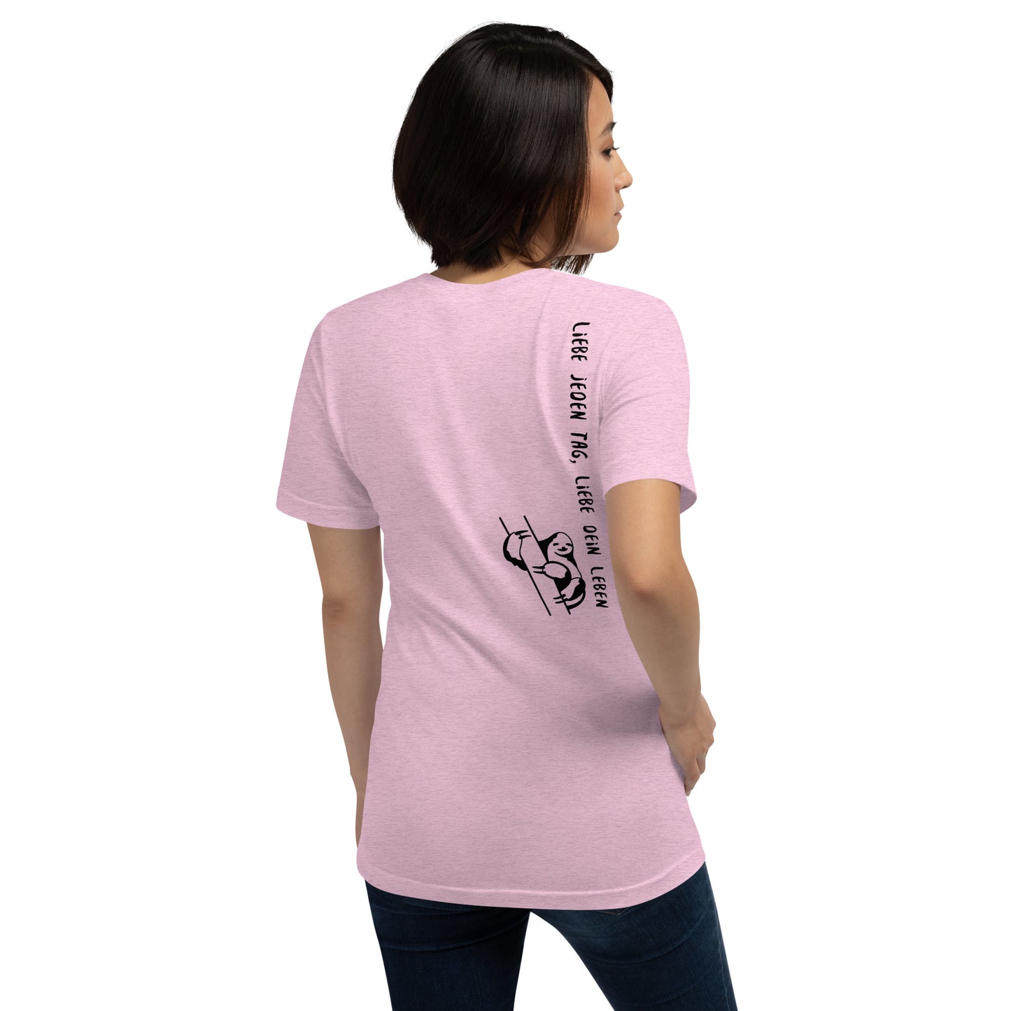 shirt klassisch - liebe jeden...(schwarze edition)