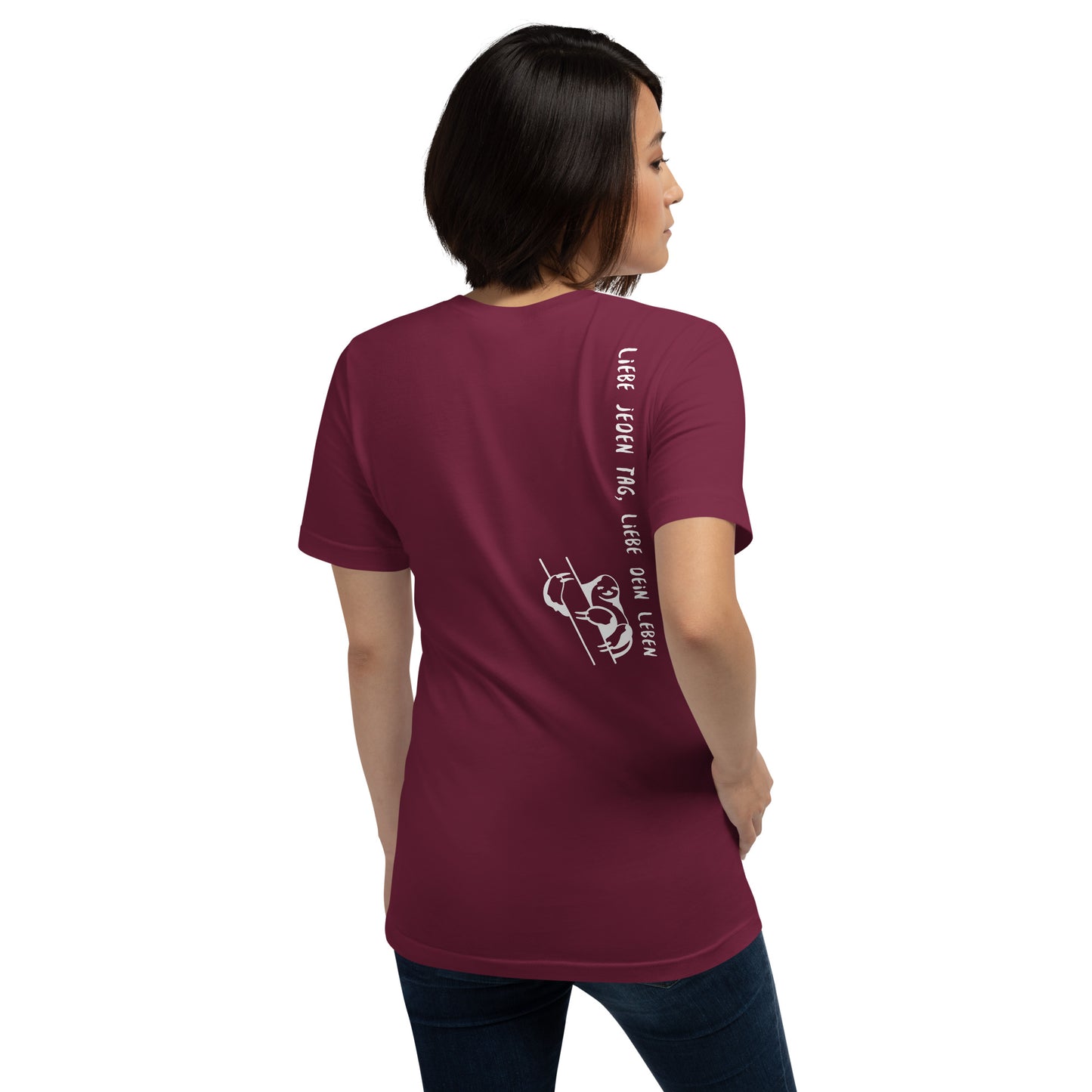 shirt klassisch - liebe jeden...(weiße edition)