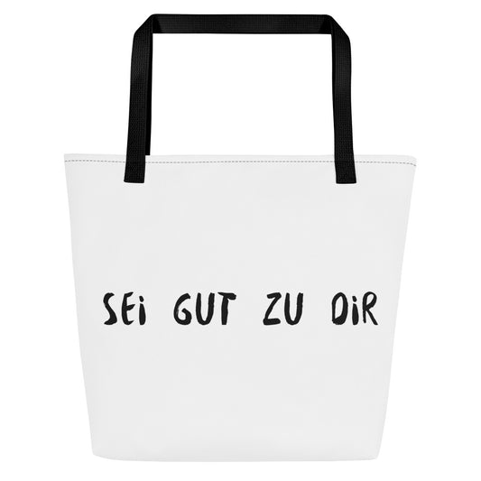 stoffbeutel - sei gut...