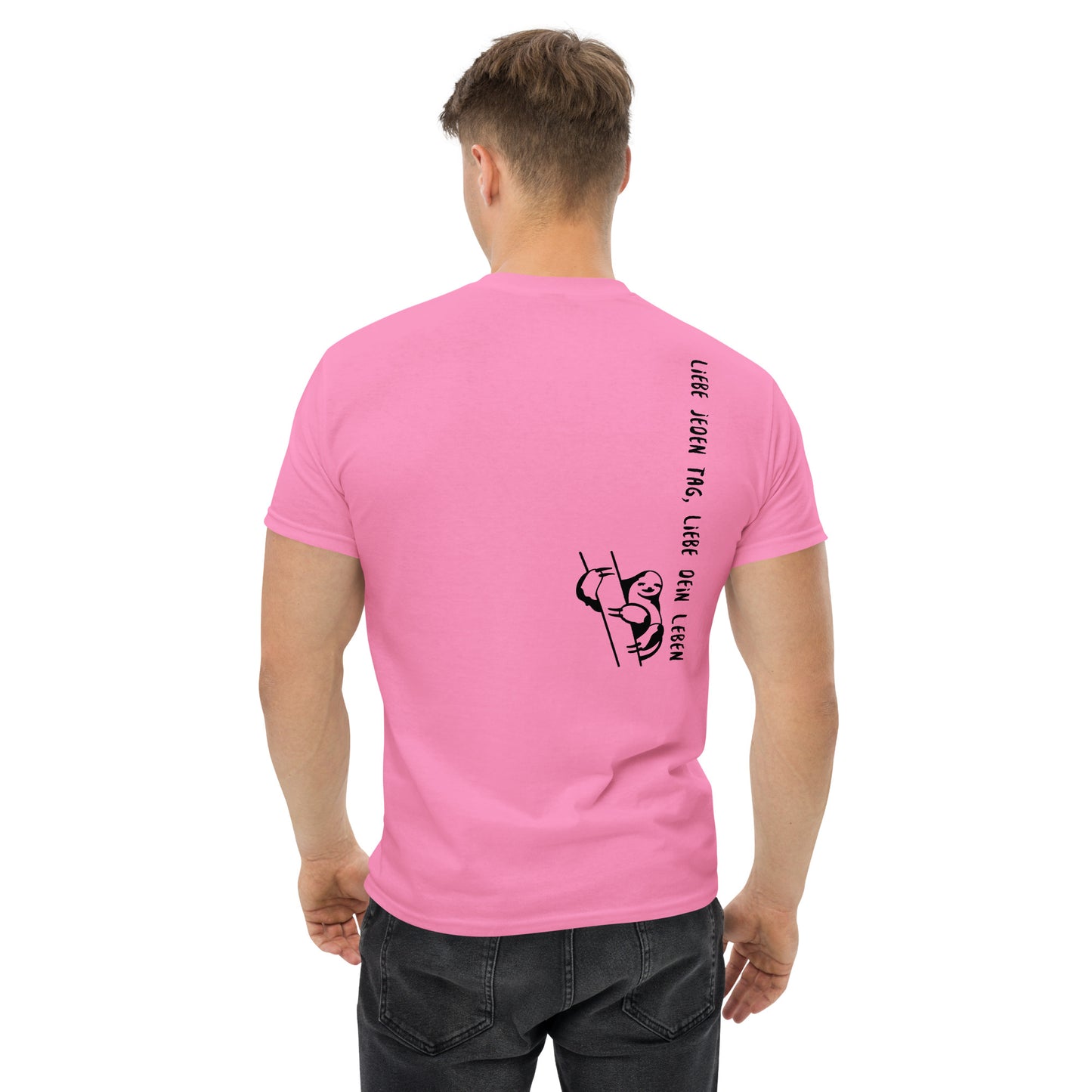 shirt klassisch - liebe jeden...(schwarze edition)