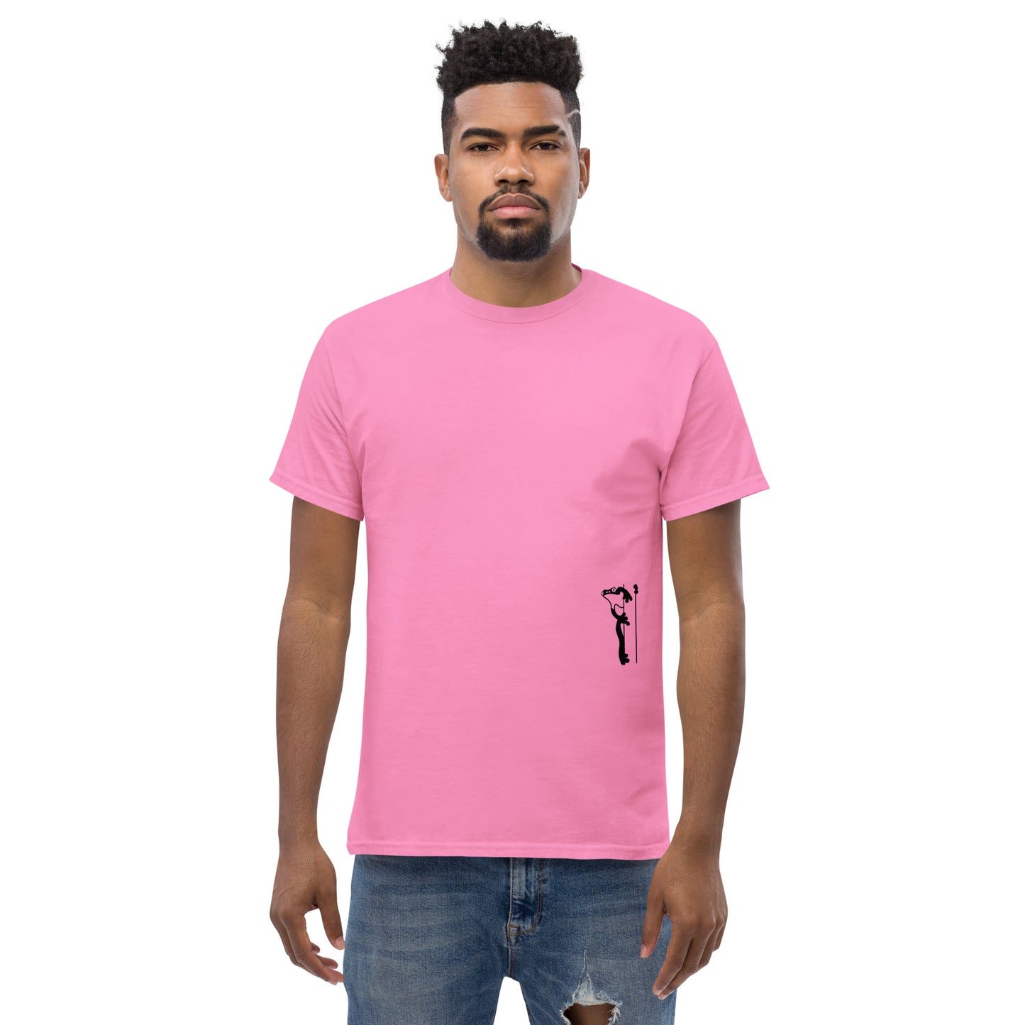 shirt klassisch - sei gut...(schwarze edition)