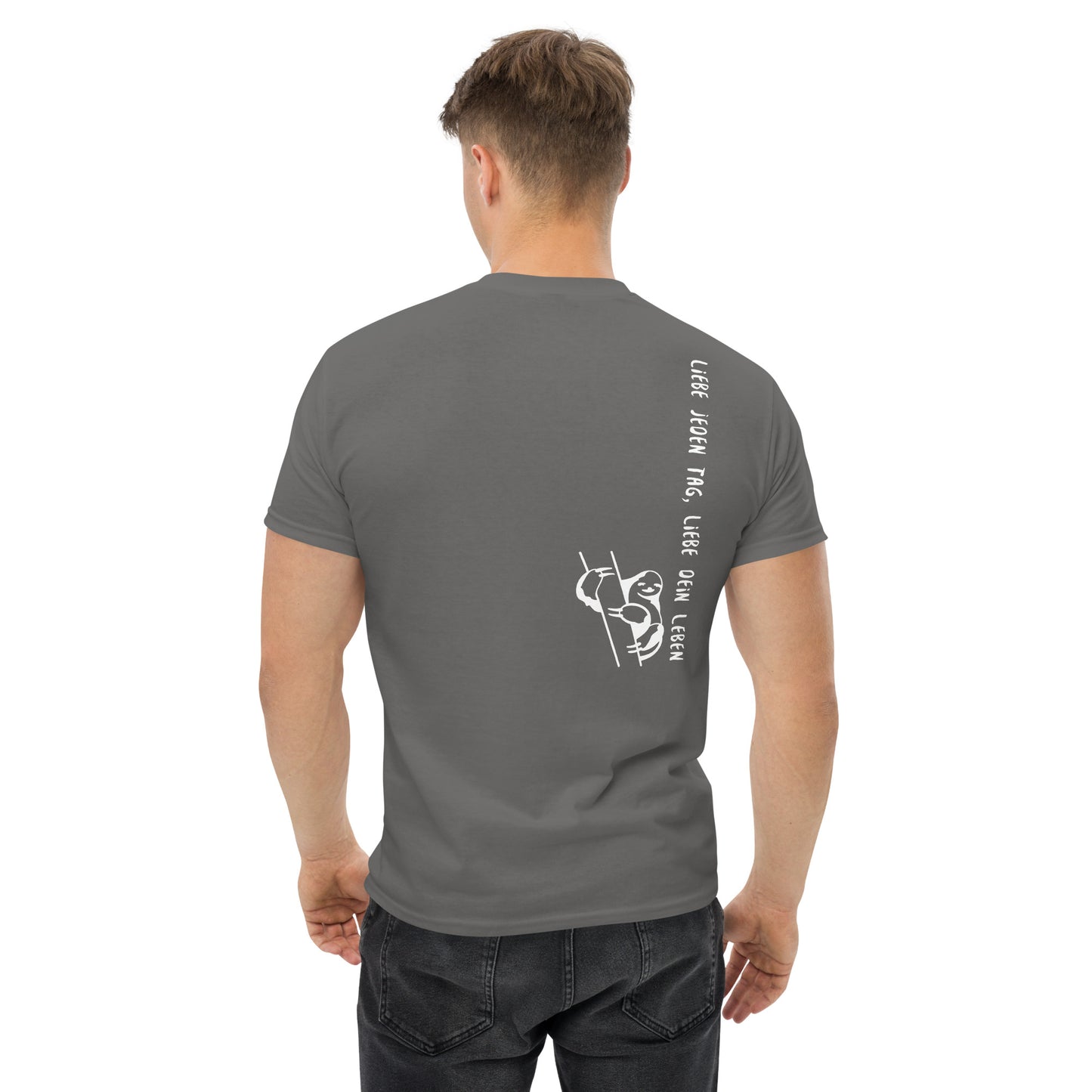 shirt klassisch - liebe jeden...(weiße edition)