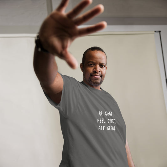 shirt klassisch - be great...