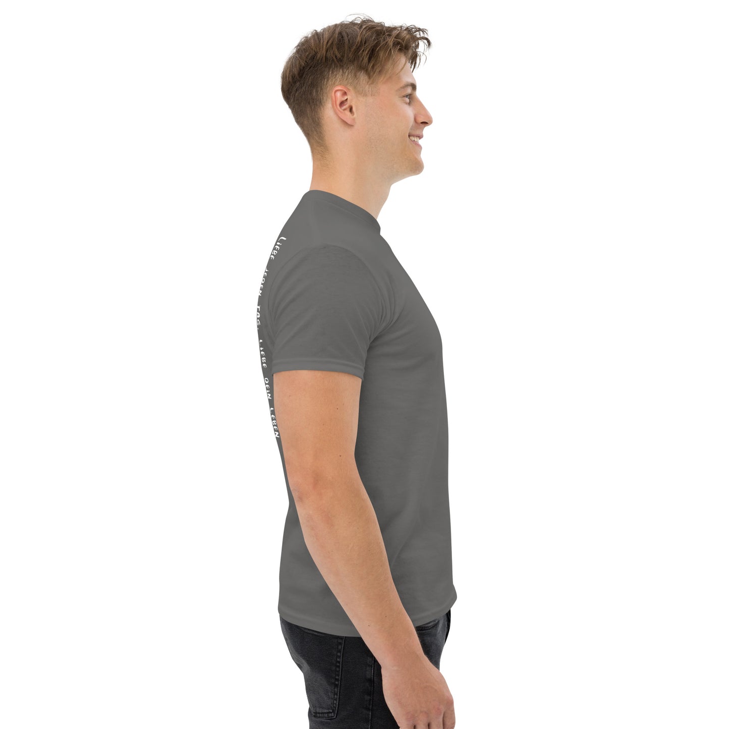shirt klassisch - liebe jeden...(weiße edition)