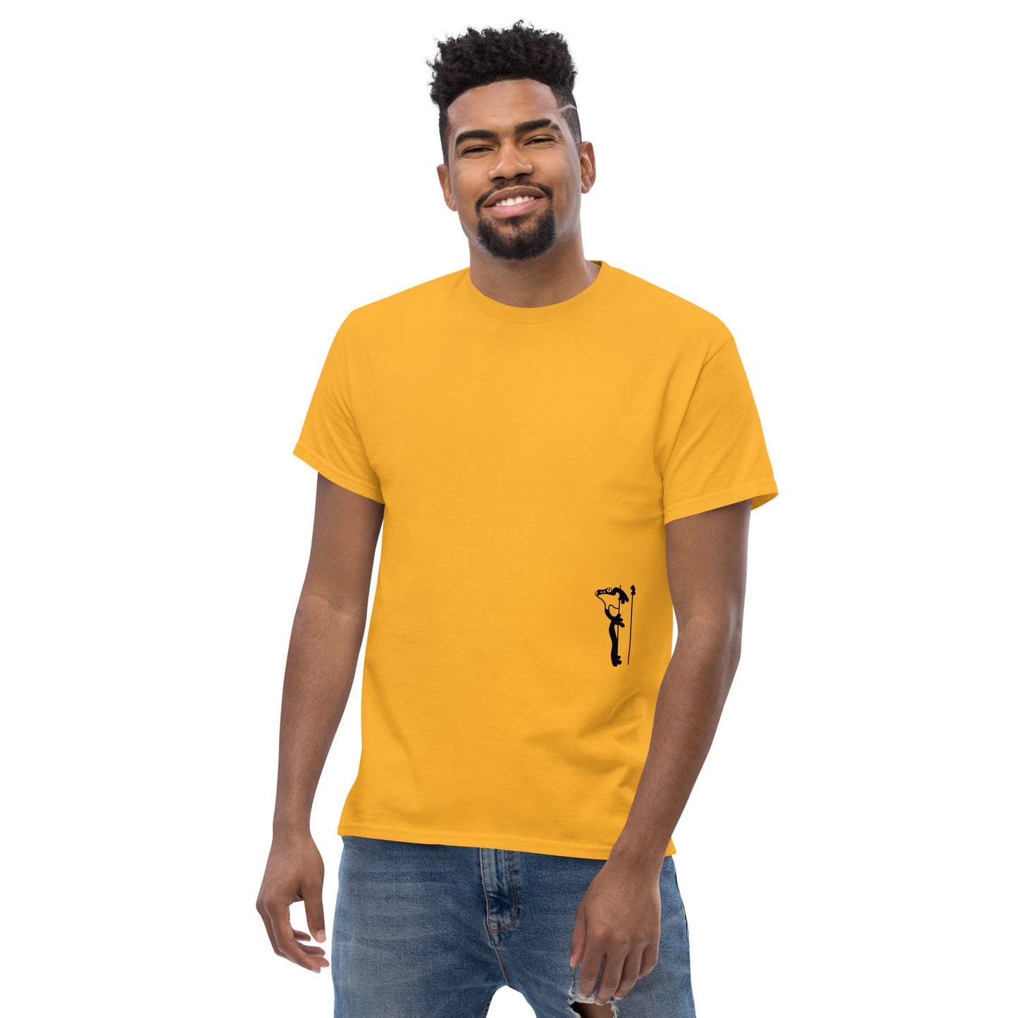 shirt klassisch - sei gut...(schwarze edition)