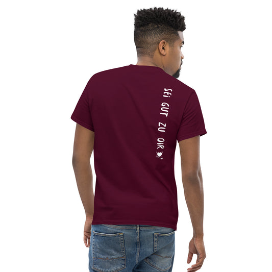 shirt klassisch - sei gut...(weiße edition)