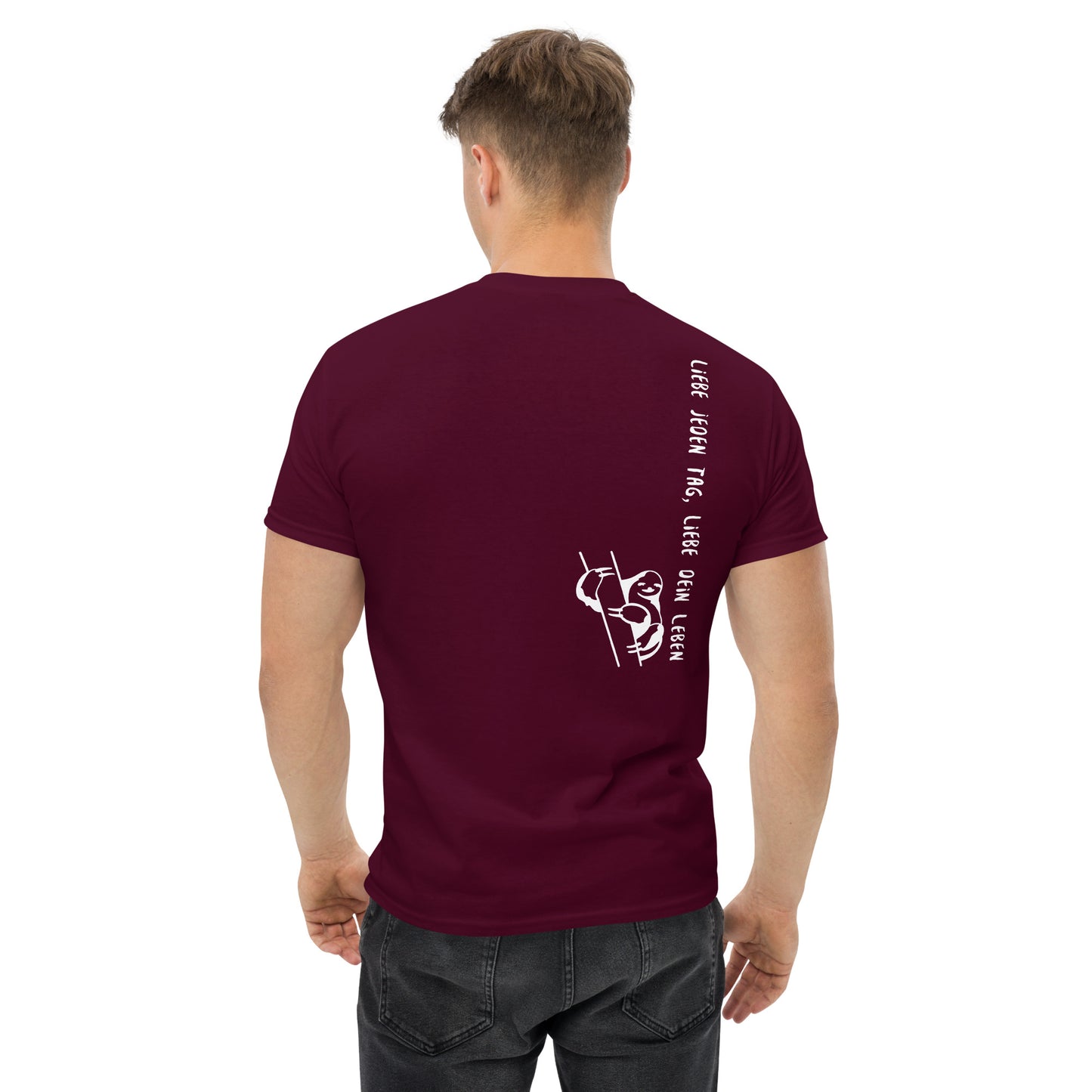 shirt klassisch - liebe jeden...(weiße edition)