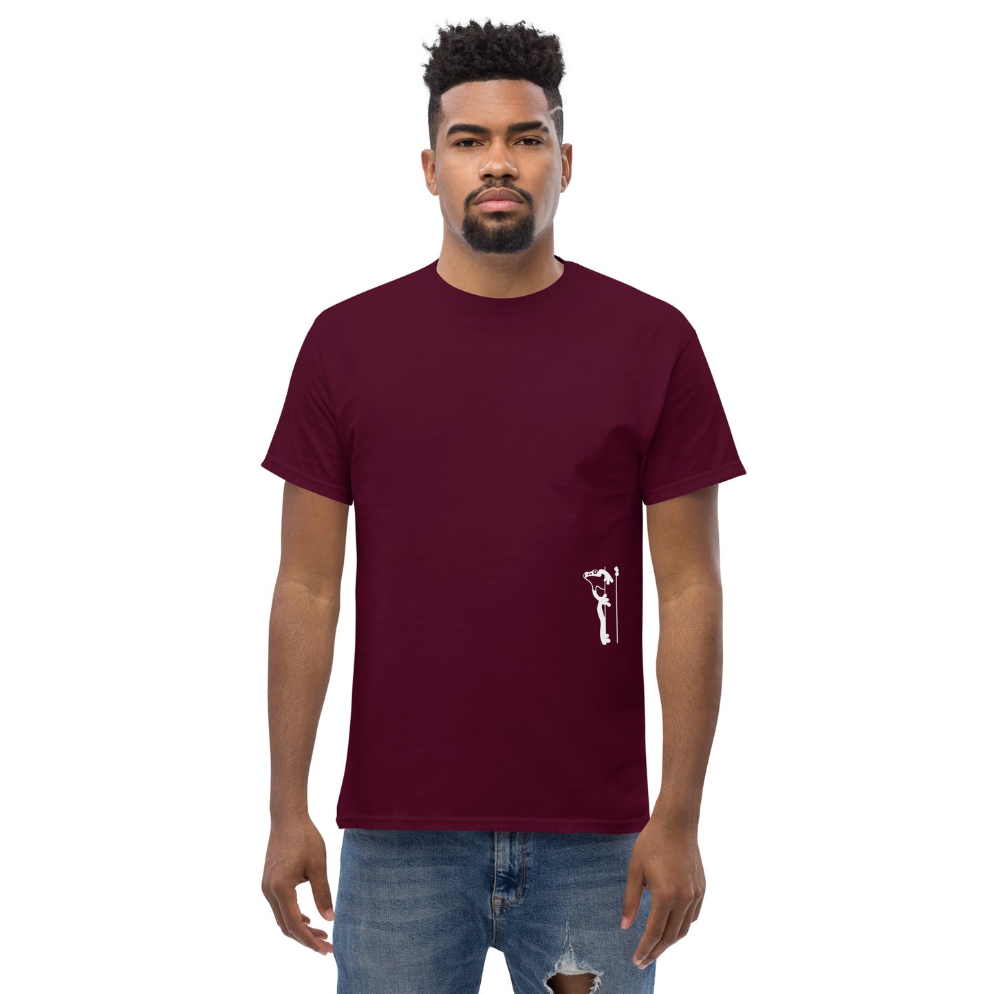 shirt klassisch - sei gut...(weiße edition)