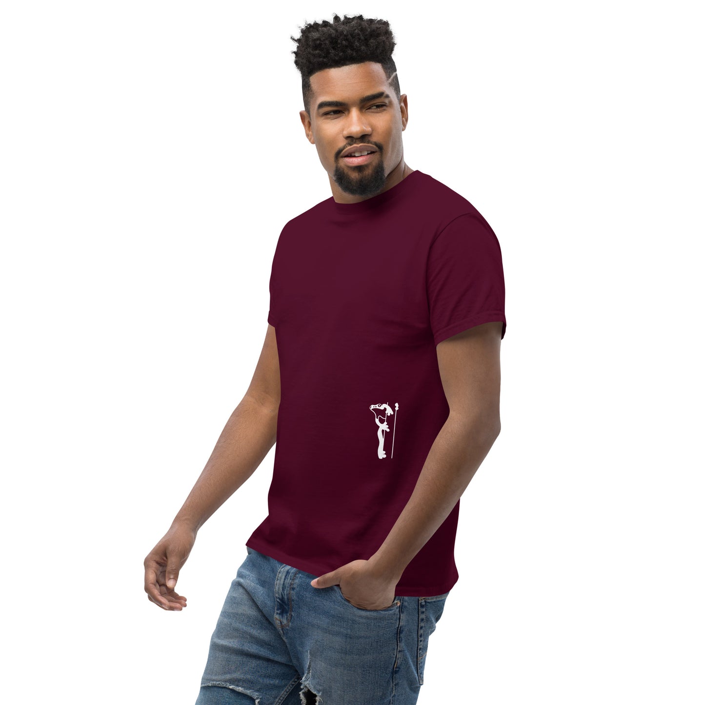 shirt klassisch - sei gut...(weiße edition)