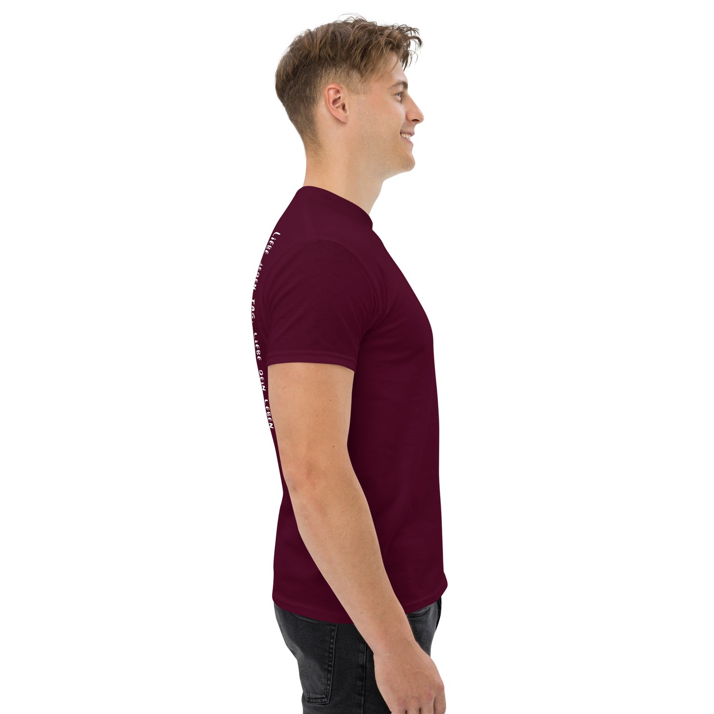 shirt klassisch - liebe jeden...(weiße edition)