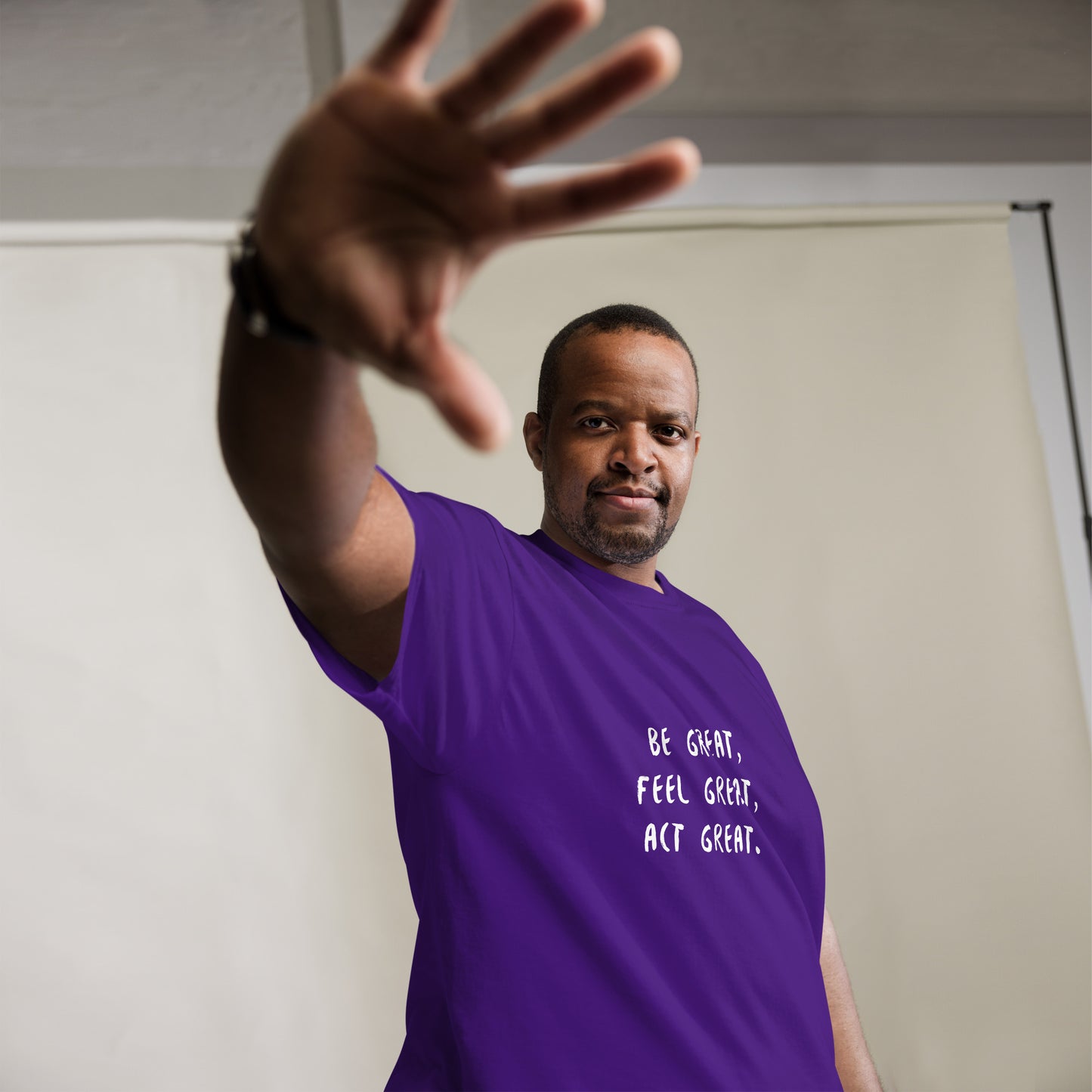 shirt klassisch - be great...