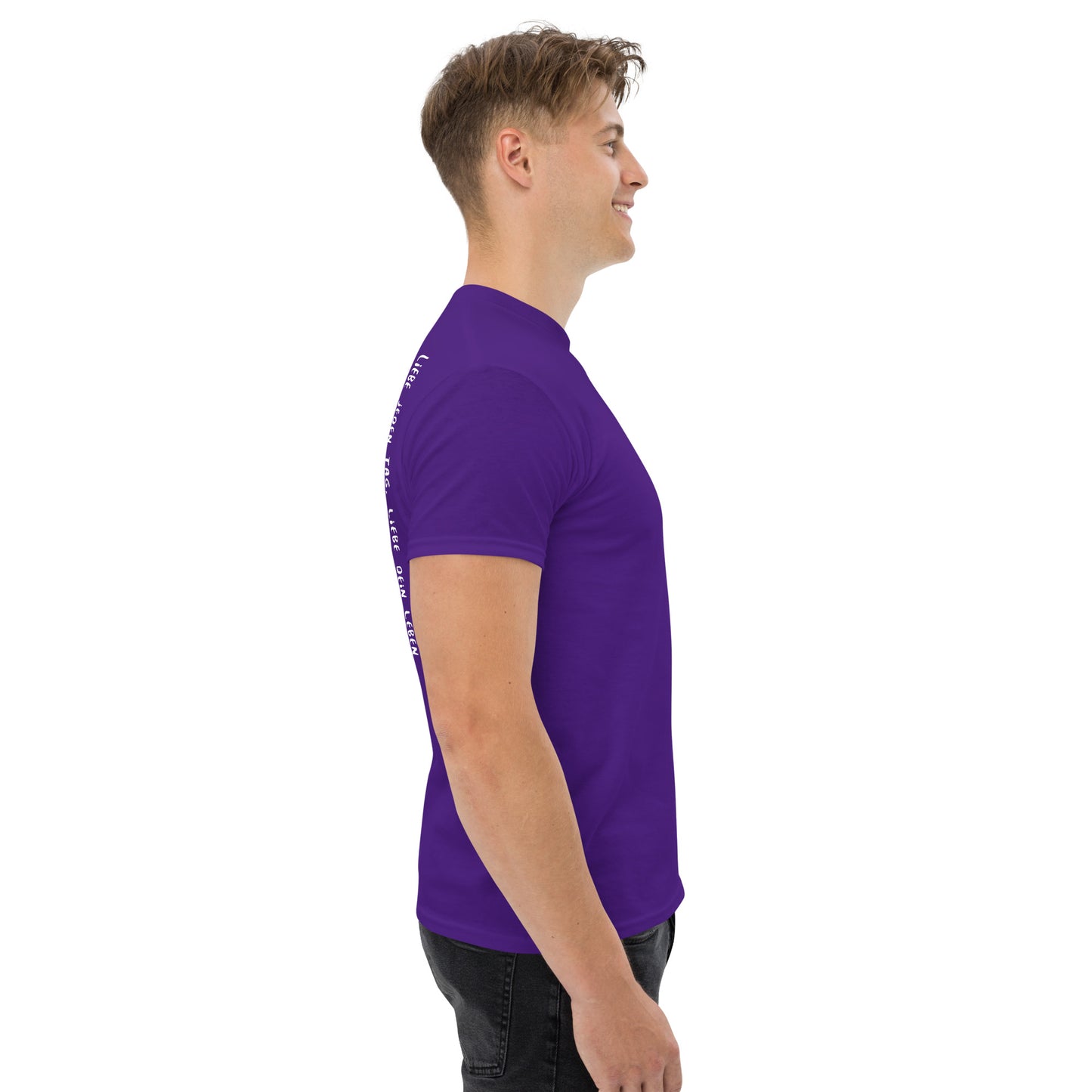 shirt klassisch - liebe jeden...(weiße edition)
