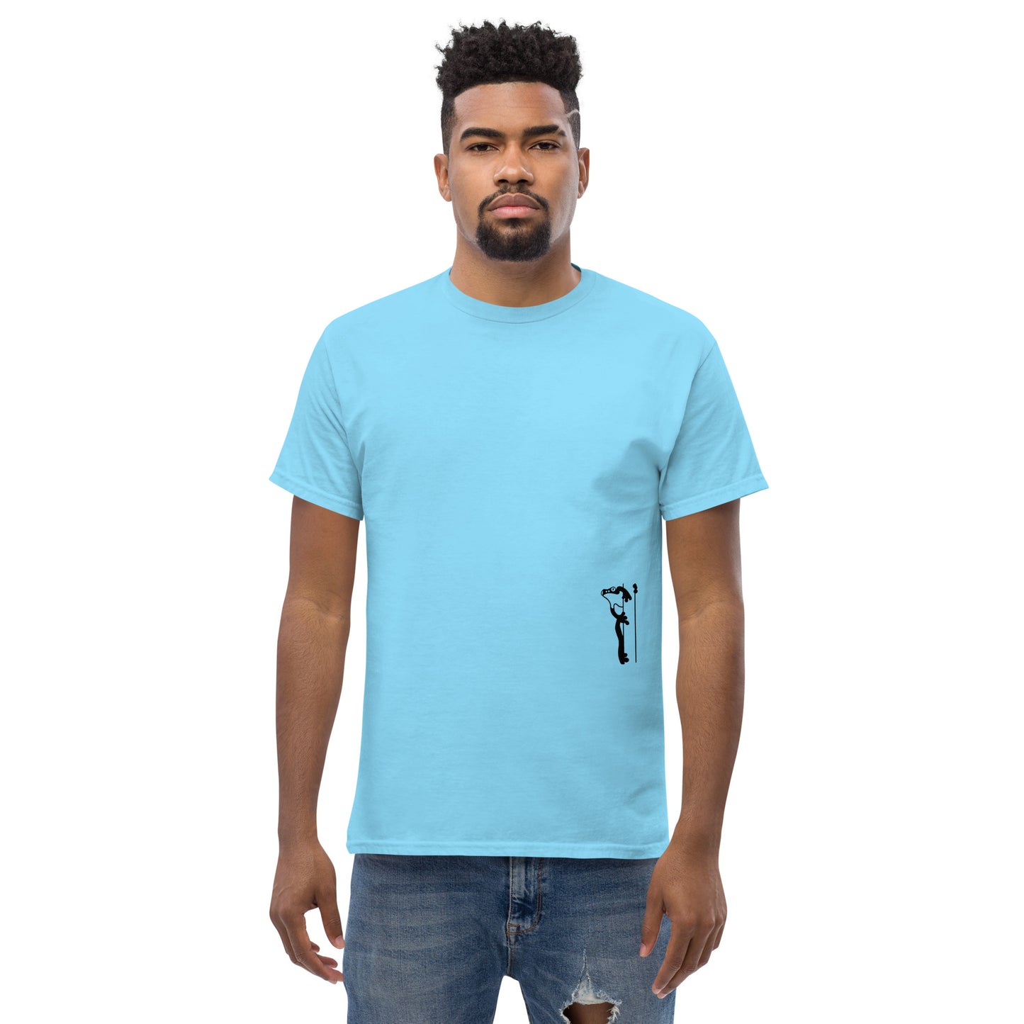 shirt klassisch - sei gut...(schwarze edition)