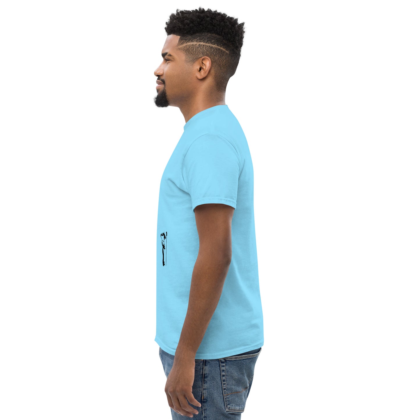 shirt klassisch - sei gut...(schwarze edition)
