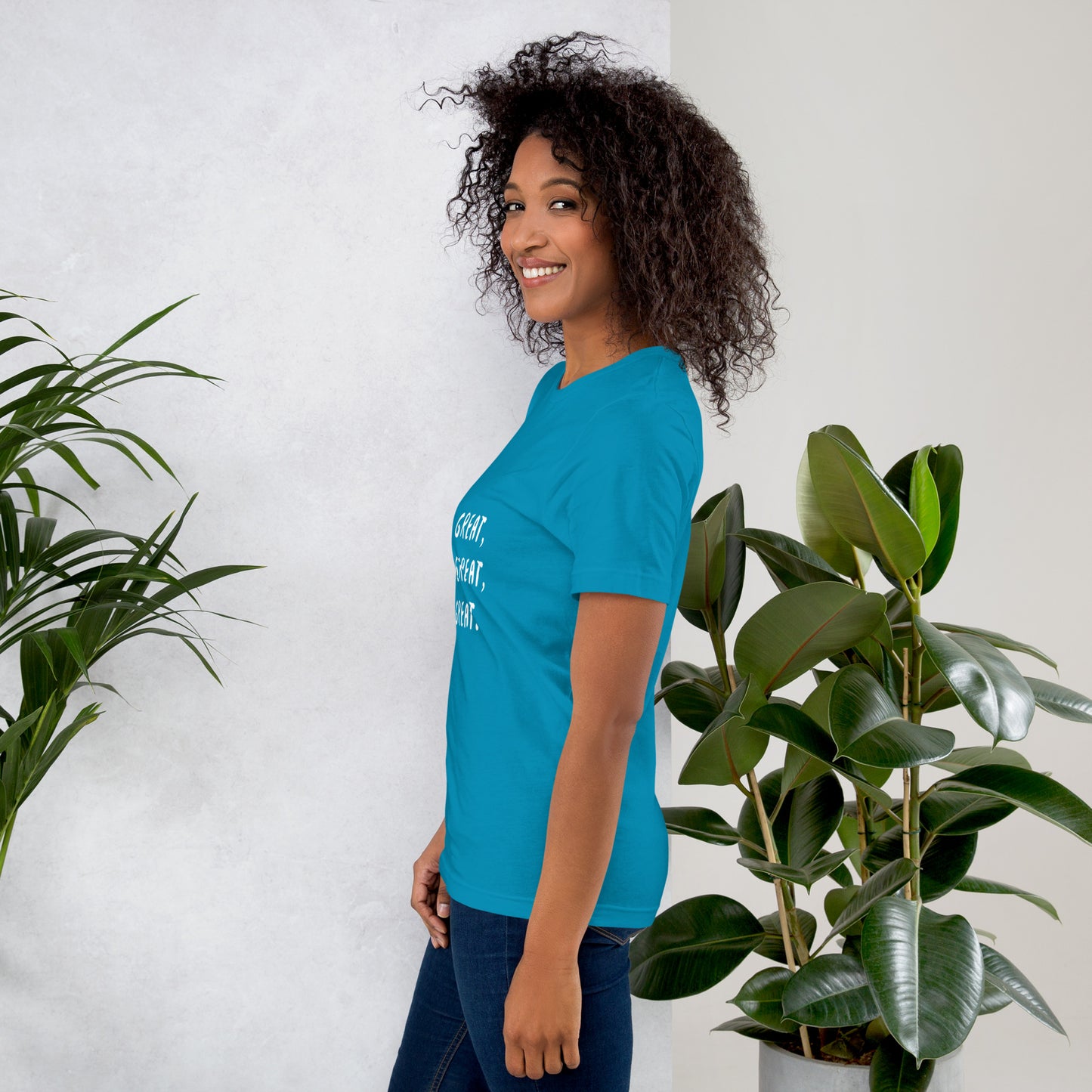 shirt klassisch - be great...