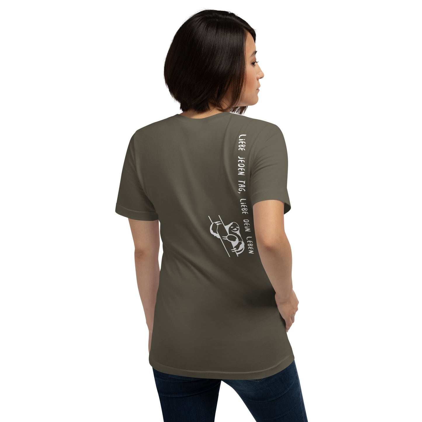 shirt klassisch - liebe jeden...(weiße edition)