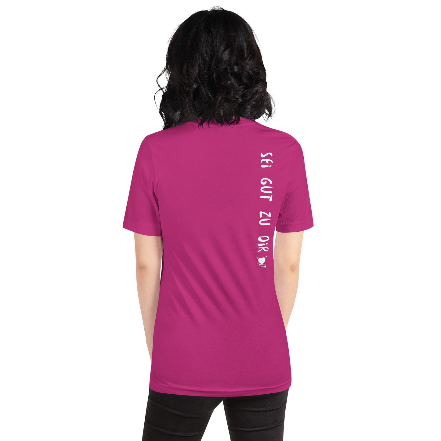 shirt klassisch - sei gut...(weiße edition)