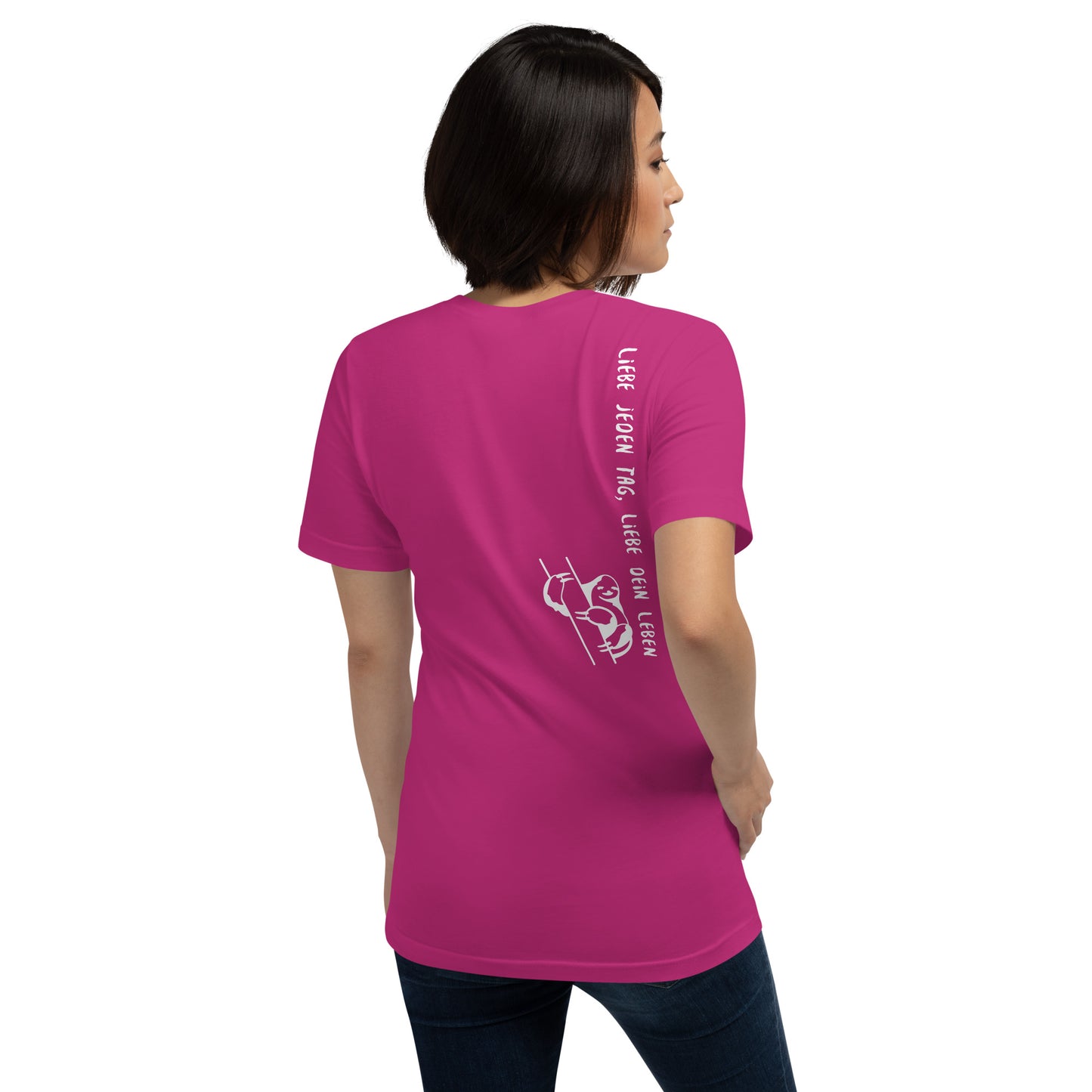 shirt klassisch - liebe jeden...(weiße edition)
