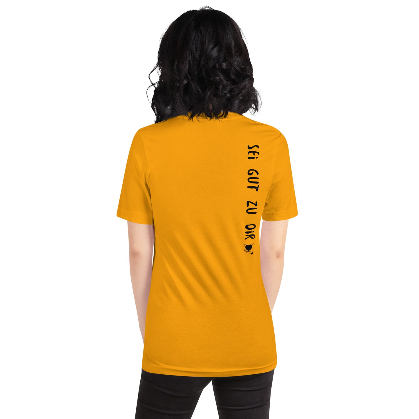 shirt klassisch - sei gut...(schwarze edition)