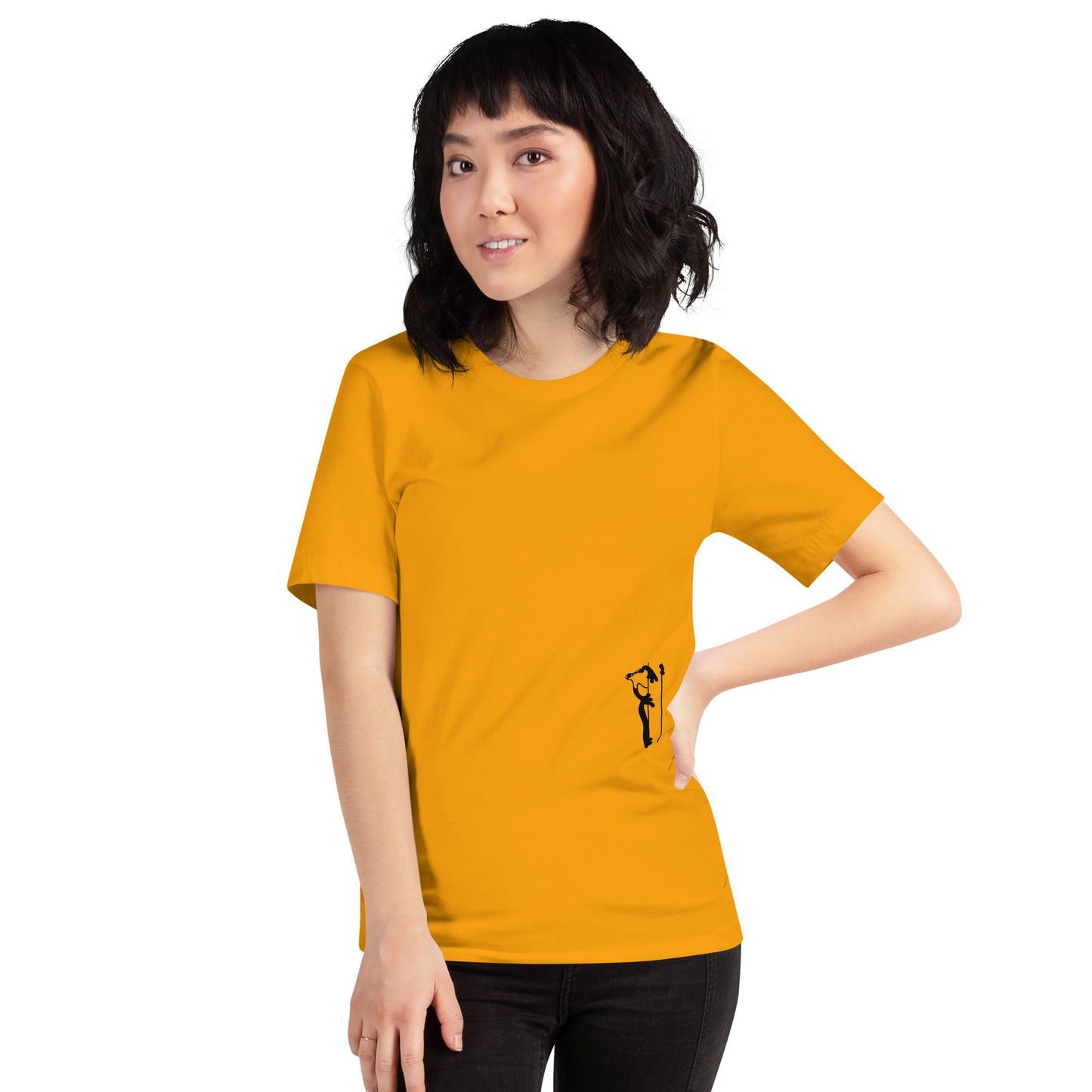 shirt klassisch - sei gut...(schwarze edition)