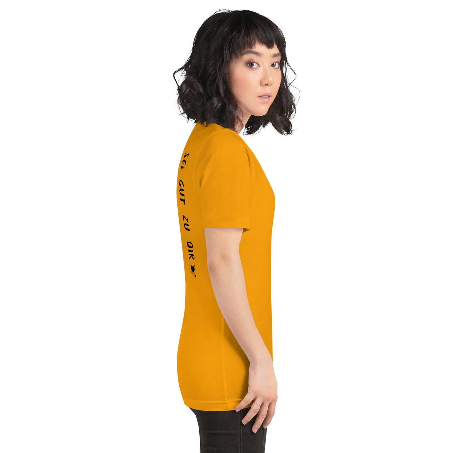 shirt klassisch - sei gut...(schwarze edition)