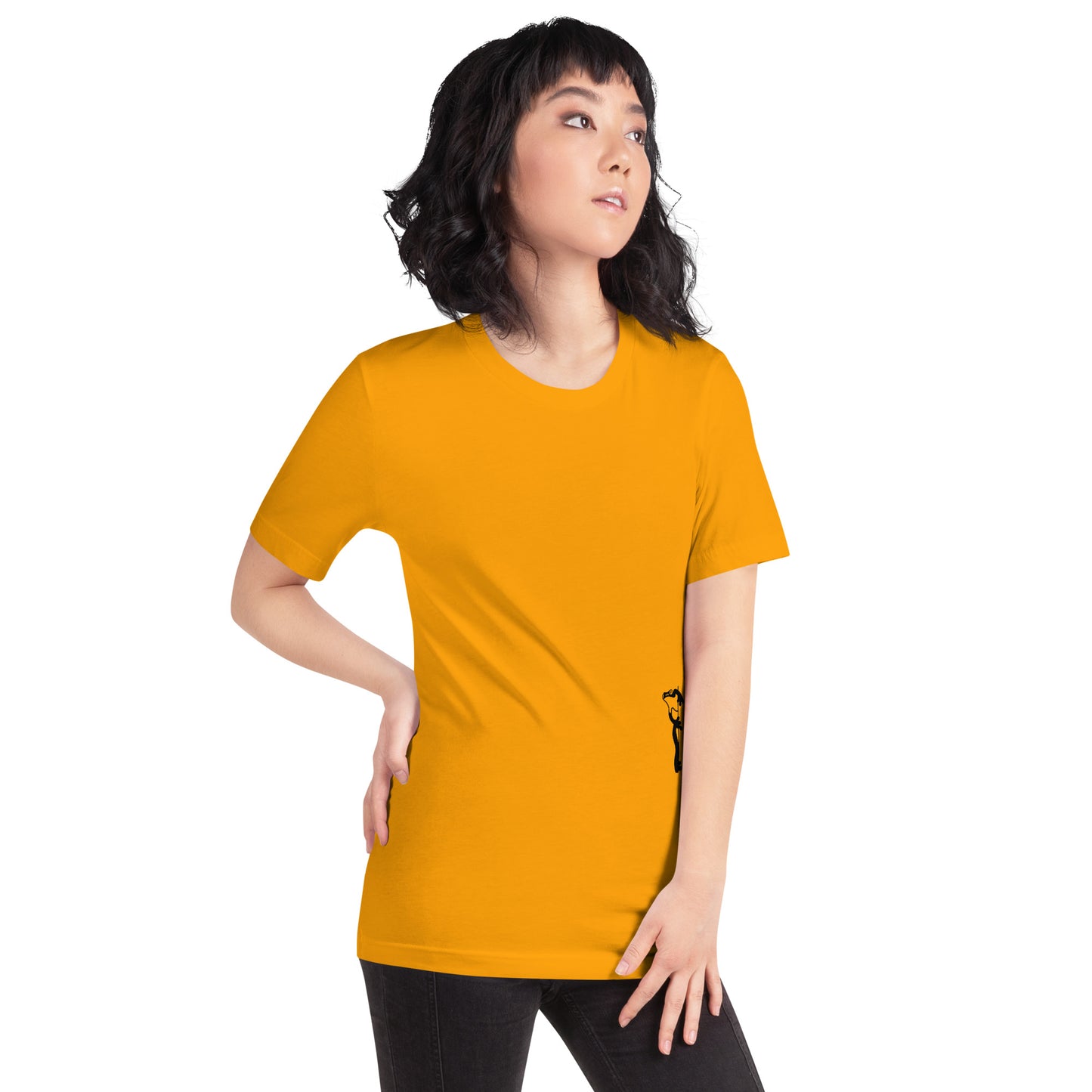 shirt klassisch - sei gut...(schwarze edition)