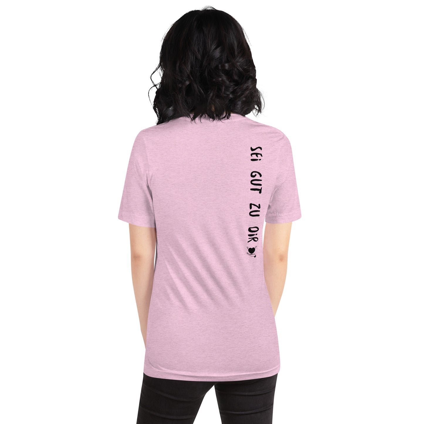 shirt klassisch - sei gut...(schwarze edition)