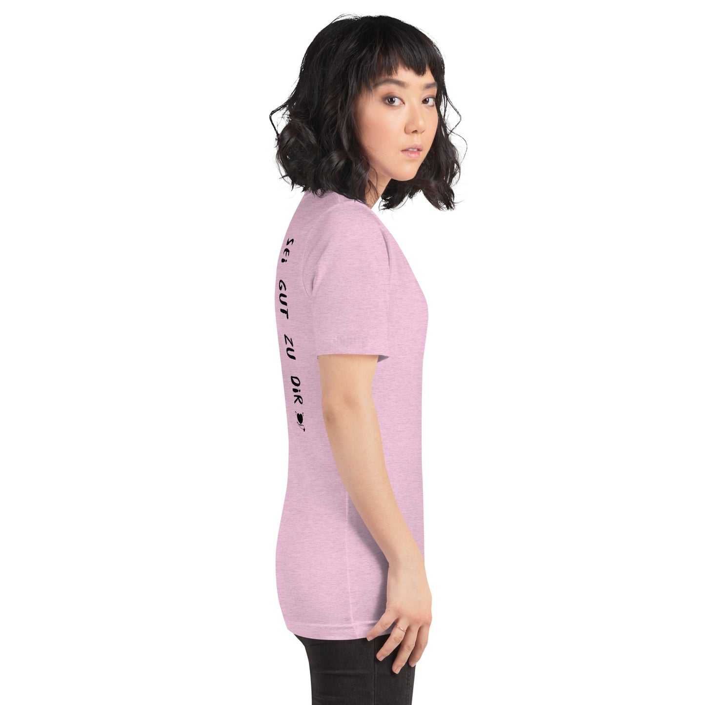shirt klassisch - sei gut...(schwarze edition)