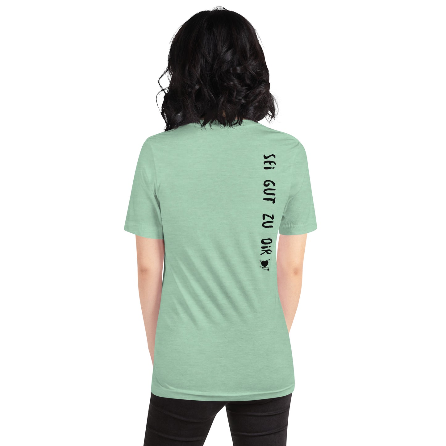 shirt klassisch - sei gut...(schwarze edition)