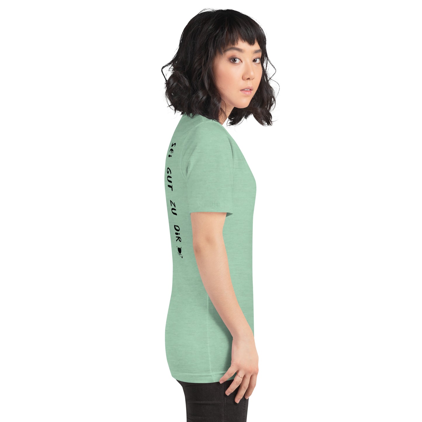 shirt klassisch - sei gut...(schwarze edition)