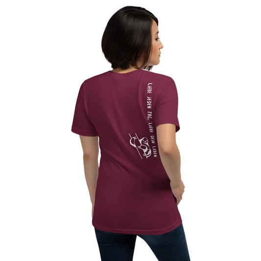 shirt klassisch - liebe jeden...(weiße edition)