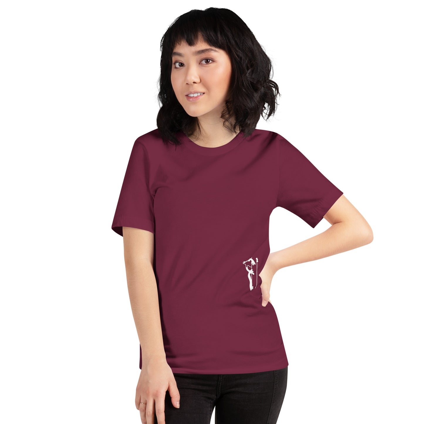 shirt klassisch - sei gut...(weiße edition)
