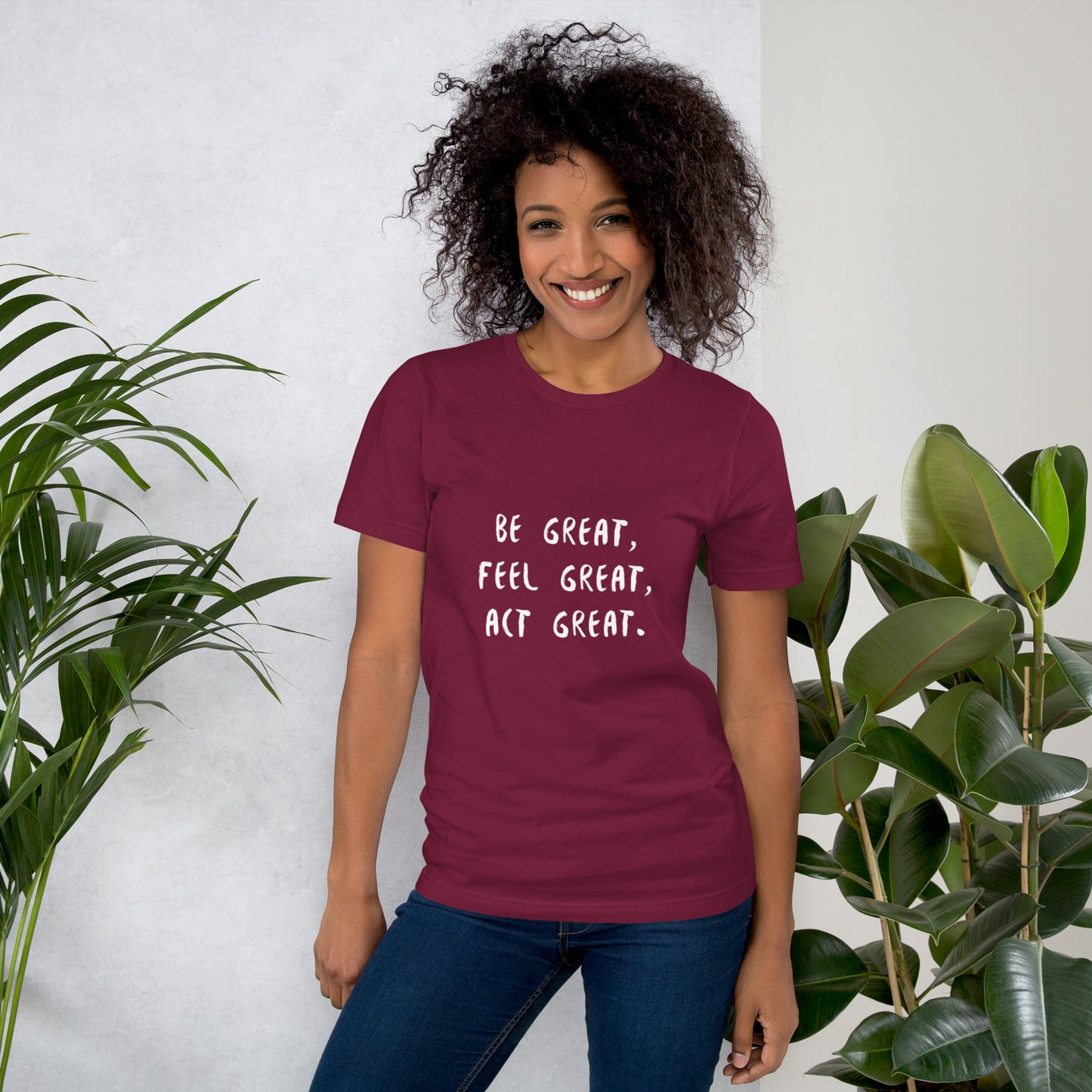 shirt klassisch - be great...