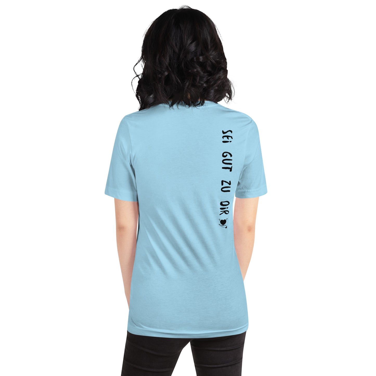shirt klassisch - sei gut...(schwarze edition)