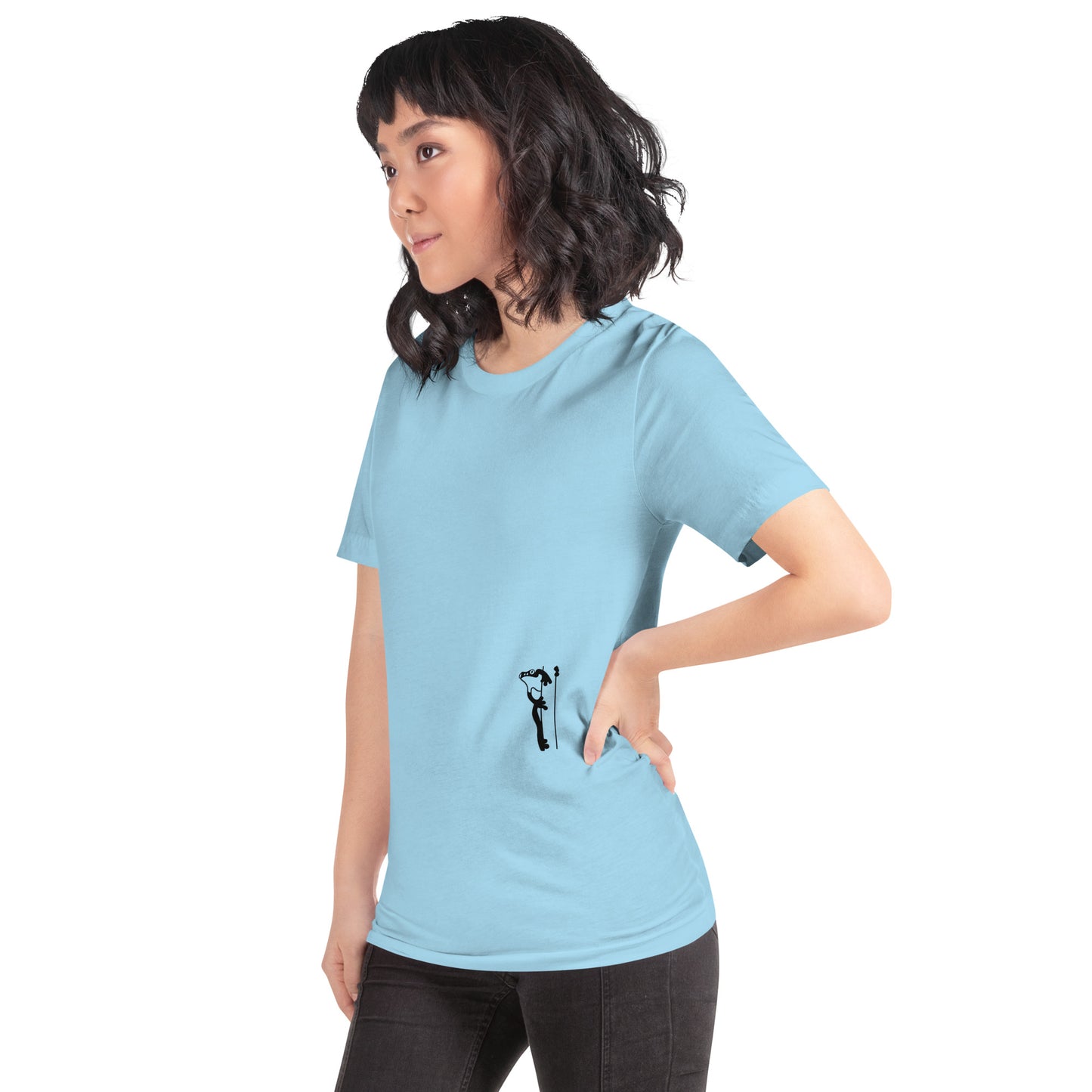 shirt klassisch - sei gut...(schwarze edition)