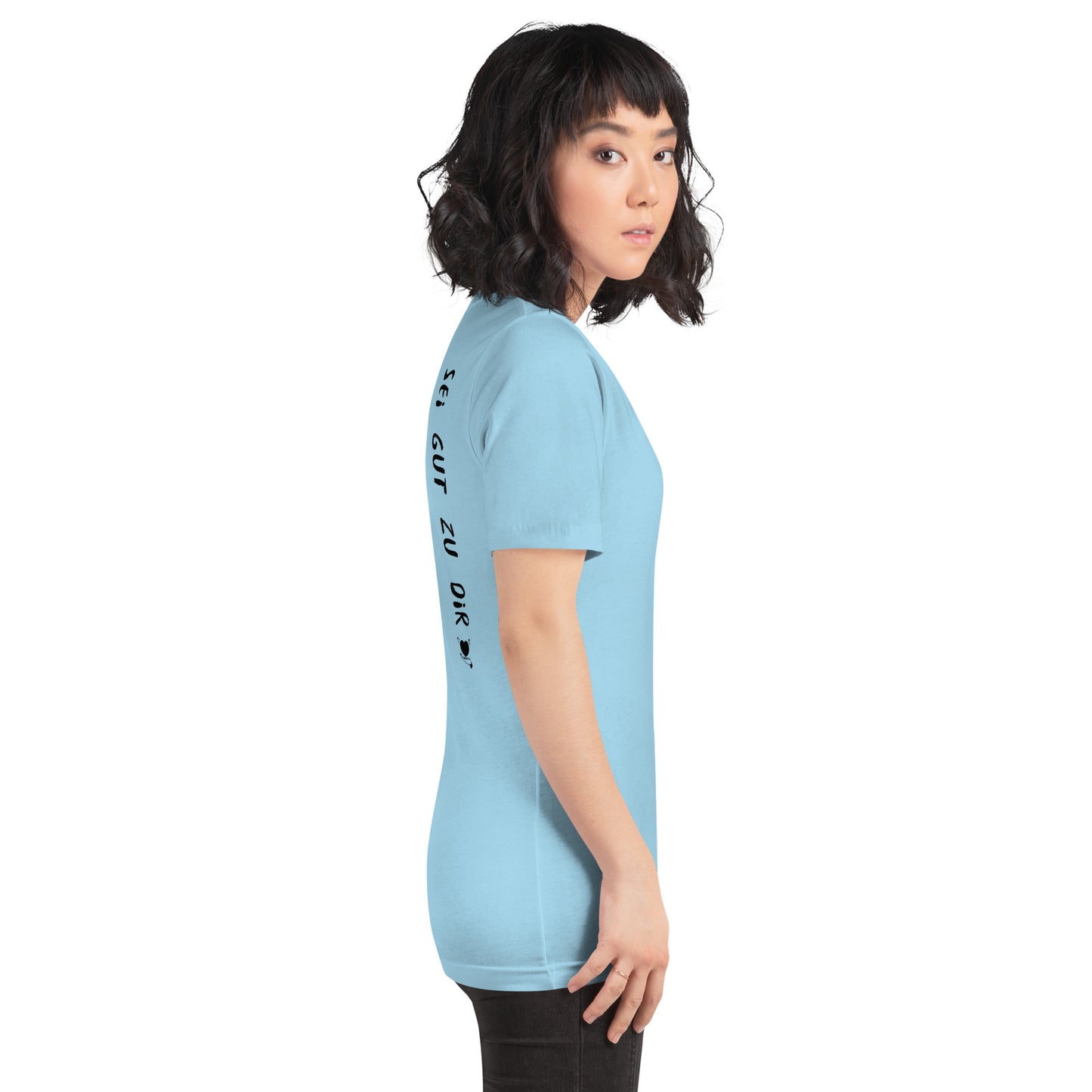 shirt klassisch - sei gut...(schwarze edition)