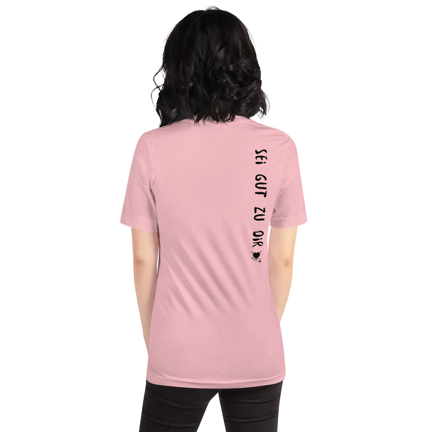 shirt klassisch - sei gut...(schwarze edition)