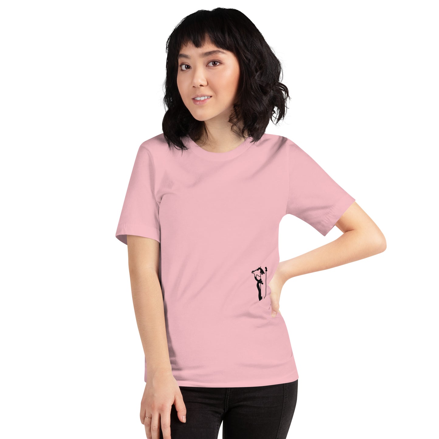 shirt klassisch - sei gut...(schwarze edition)