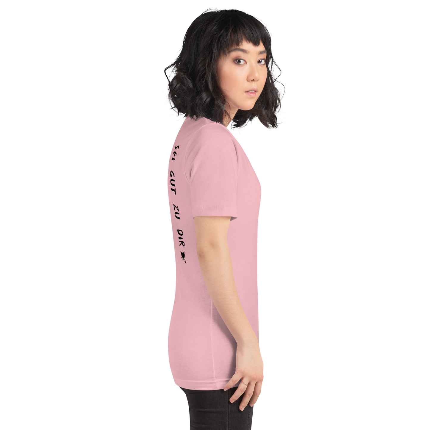 shirt klassisch - sei gut...(schwarze edition)